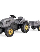 SMOBY Tractor cu pedale si remorca Stronger XXL gri