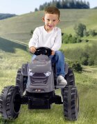 SMOBY Tractor cu pedale si remorca Stronger XXL gri