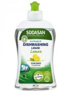 SODASAN Detergent lichid ecologic pentru vase cu lamaie 500ml