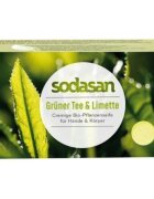 SODASAN Sapun crema bio ceai verde si lime 100g