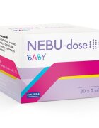 Solinea Solutie salina NEBU-dose Baby concentratie 1.5 30 monodoze x 5 ml pentru bebelusi si copii