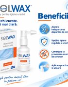 Solinea Spray auricular Solwax Active pentru indepartarea cerumenului si igiena urechii 15 ml