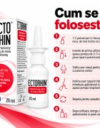 Solinea Spray nazal hipertonic Ectorhin cu ectoina pentru rinita si sinuzita 20 ml