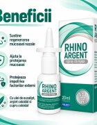 Solinea Spray nazal Rhinoargent dispozitiv medical cu argint coloidal cupru coloidal si ulei de eucalipt protectia si regenerarea mucoasei nazale