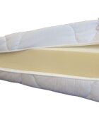 Somnart Husa pentru saltea 120x200x16 cm din bumbac matlasata lavabila si detasabila