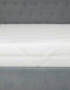 Somnart Husa pentru saltea Ultrasleep matlasata cu fermoar alb 4 laturi 180 x 200 x 18 cm