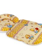 Somnart Paturica impermeabila cu tetiera detasabila model Honey