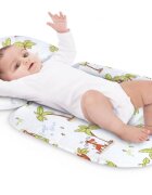 Somnart Paturica impermeabila cu tetiera detasabila model Jungle