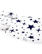 Somnart Paturica impermeabila cu tetiera detasabila model Stelute