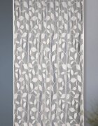 Somnart Perdea Freddy Alb prindere pe teava L140 x H245 cm