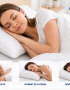 Somnart Perna clasica din nanofibra Somnia Elite Damasc 50 x 70 cm