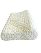 Somnart Perna ergonomica Aloe Vera Memory cu sustinere pentru gat si cap si husa detasabila 30 x 50 x 108 cm