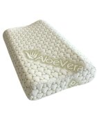 Somnart Perna ergonomica Aloe Vera Memory cu sustinere pentru gat si cap si husa detasabila 30 x 50 x 108 cm