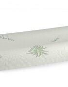 Somnart Perna ergonomica Memory Aloe Vera cu husa detasabila 42 x 72 x 12 cm