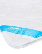 Somnart Pilota antiacarieni Somnomed din microfibra alba cu umplutura de primavara toamna 180 x 200 cm 200 gsm