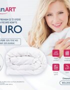 Somnart Pilota cu pene Naturo tesatura bumbac 180 x 200 cm