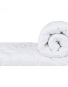 Somnart Pilota de vara Viseo din microfibra alba 150 x 210 cm 200 grmp