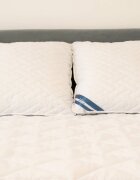 Somnart Pilota de vara Viseo din microfibra alba 150 x 210 cm 200 grmp
