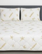 Somnart Pilota matlasata Bambus Confort din microfibra primavara toamna 140 x 200 cm 350 g