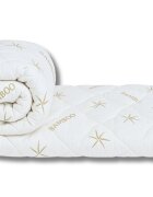 Somnart Pilota matlasata Bambus Confort din microfibra primavara toamna 140 x 200 cm 350 g
