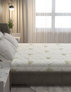 Somnart Saltea anatomica cu spuma poliuretanica Fermimax Aloe Vera 180x200x15 cm