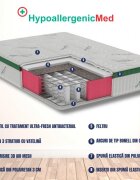 Somnart Saltea cu arcuri HypoallergenicMed Primo Protect 140 x 200 x 23 cm ortopedica cu husa antialergica