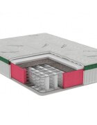 Somnart Saltea cu arcuri HypoallergenicMed Primo Protect 140 x 200 x 23 cm ortopedica cu husa antialergica