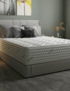 Somnart Saltea cu arcuri Pocket Somnomed Comfort Fit 200x200x30 cm spuma cu memorie si husa tratament antiacarieni