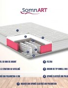 Somnart Saltea cu arcuri Silver Protect 4 hotel 180x200x25 cm ortopedica