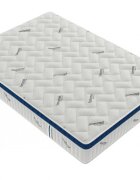 Somnart Saltea cu arcuri Somnomed Complete Care 4Family 140 x 200 x 26 cm din spuma cu memorie si husa detasabila