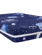 Somnart Saltea cu memorie Memory 70x140x10 cm husa impermeabila model cosmos