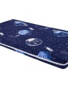 Somnart Saltea cu memorie Memory 70x140x10 cm husa impermeabila model cosmos