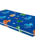 Somnart Saltea cu memorie Memory 70x140x10 cm husa impermeabila model dinozauri