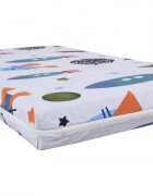 Somnart Saltea cu memorie Memory 70x140x10 cm husa impermeabila model Rachete