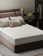 Somnart Saltea cu memorie Memory Tencel 90x200x26 cm 7 zone cu aerisiere 3D Airmesh