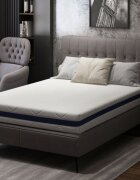 Somnart Saltea cu memorie Optimax Memory 150x200x18cm husa 3D detasabila si lavabila