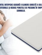 Somnart Saltea cu memorie Optimax Memory 85x195x18cm husa 3D detasabila si lavabila