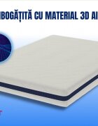 Somnart Saltea cu memorie Optimax Memory 85x195x18cm husa 3D detasabila si lavabila