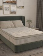 Somnart Saltea cu memorie si arcuri Bambus Super Confort Pocket Multilayer 180 x 200 x 25 cm cu husa matlasata