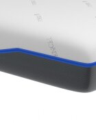 Somnart Saltea cu memorie si arcuri individuale Domine Tencel Ultra Pocket Multilayer 140x190x24 cm cu husa detasabila si fermitate medie