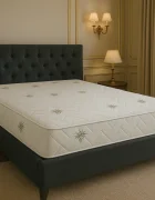 Somnart Saltea cu spuma poliuretanica Aloe Vera 90 x 200 x 20 cm fermitate medie