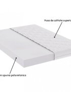 Somnart Saltea cu spuma poliuretanica Hypoallergenicmed 100x190x16 cm