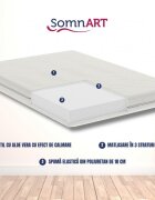 Somnart Saltea cu spuma poliuretanica Optimax Ortopedic 100x190x18 cm husa detasabila si lavabila