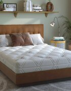 Somnart Saltea din spuma poliuretanica HypoallergenicMed Antibacteria 160 x 200 x 18 cm cu husa detasabila