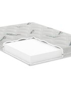 Somnart Saltea din spuma poliuretanica HypoallergenicMed Antibacteria 90 x 200 x 18 cm cu husa detasabila