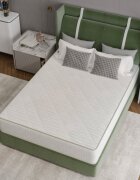 Somnart Saltea ortopedica Dorma 90 x 200 x 20 cm cu arcuri si husa matlasata