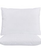 Somnart Set 2 perne ajustabile din microfibra Somnia 50x70 cm alb