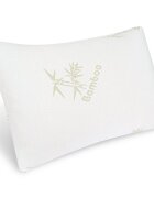 Somnart Set 2 perne Bamboo Memory cu husa detasabila din bambus 50 x 70 cm