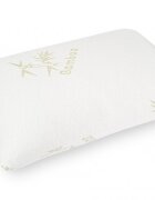 Somnart Set 2 perne Bamboo Memory cu husa detasabila din bambus 50 x 70 cm