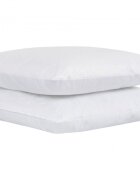 Somnart Set 2 perne Belina din microfibra lavabile la masina alb 60 x 60 cm